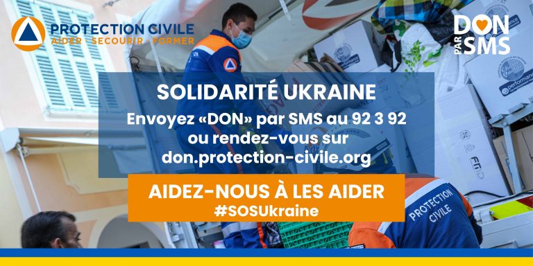 Crise en Ukraine – La Protection Civile lance une mission humanitaire immédiate et un appel aux dons