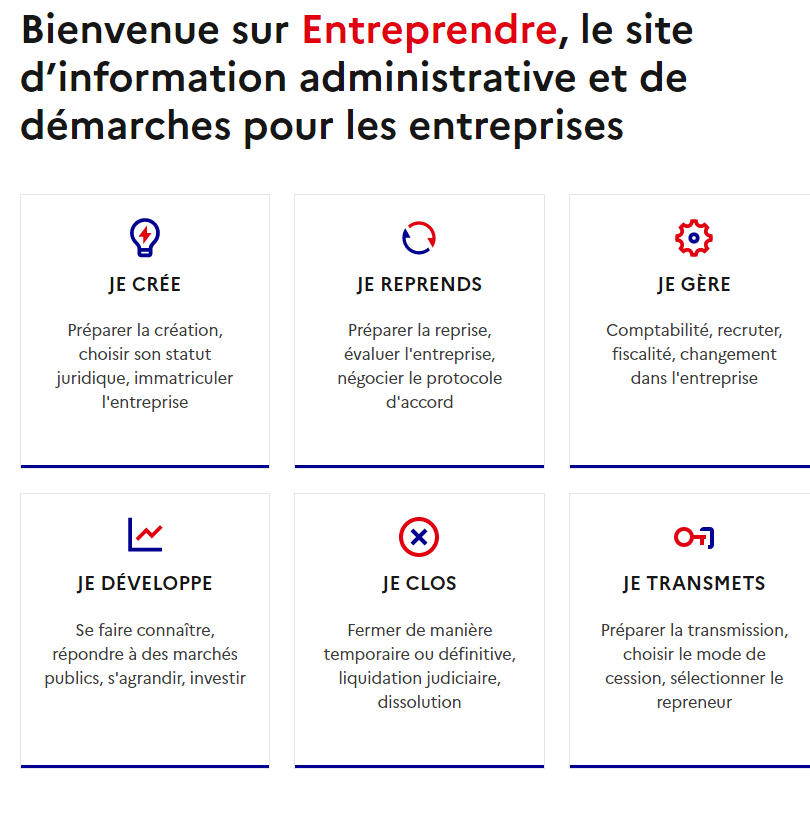 Entreprendre.Service-Public.fr : nouveau point d’entrée pour les entrepreneurs