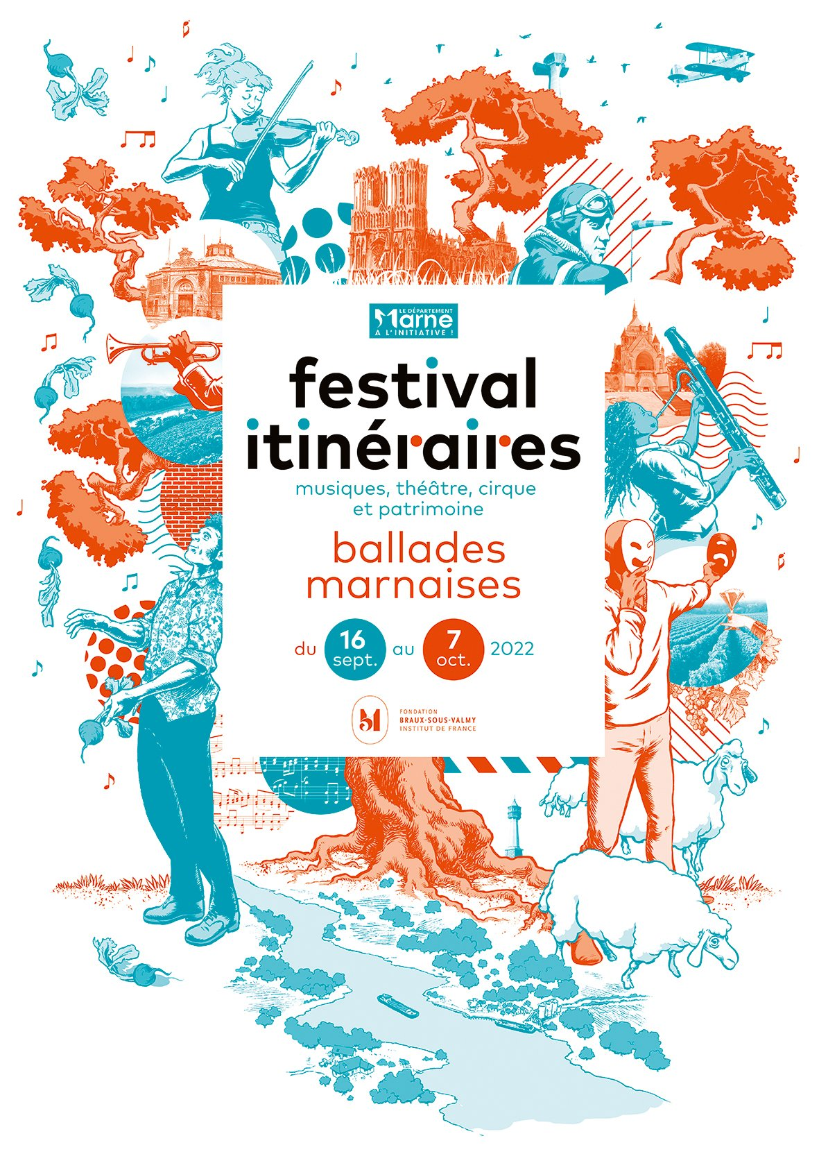 Partez en ballades marnaises avec le Festival Itinéraires 2022 !