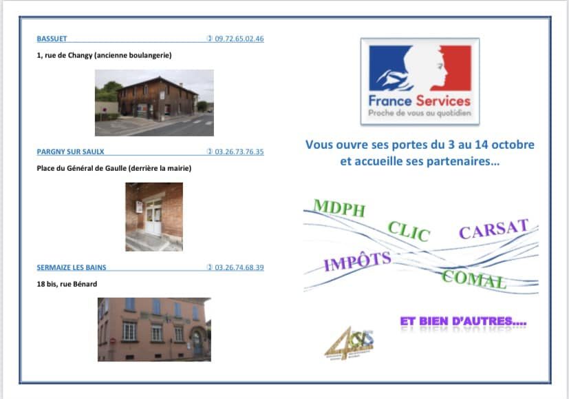 MSAP 4CVS – France Services :